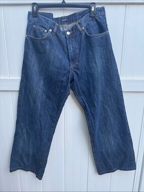 Versace Jeans Collection Relaxed Fit Indigo Blue Jeans
